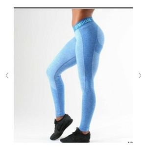 Blue gymshark flex leggings